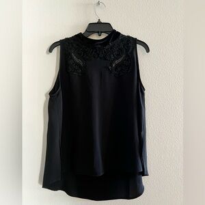 Zara Black sleeveless top size XL